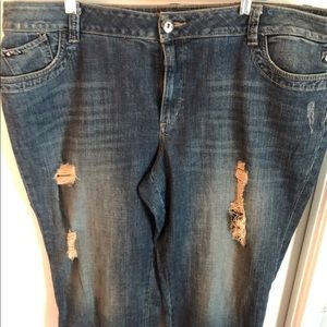 Women's Elle Crop 20w Straight Jeans